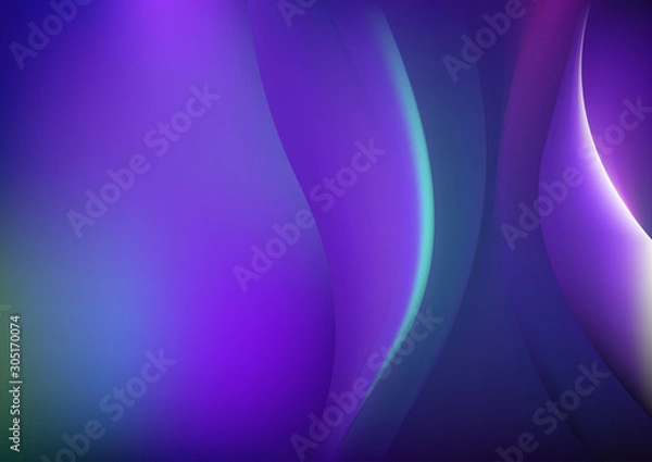 Fototapeta Creative Background vector image Flyer cover design