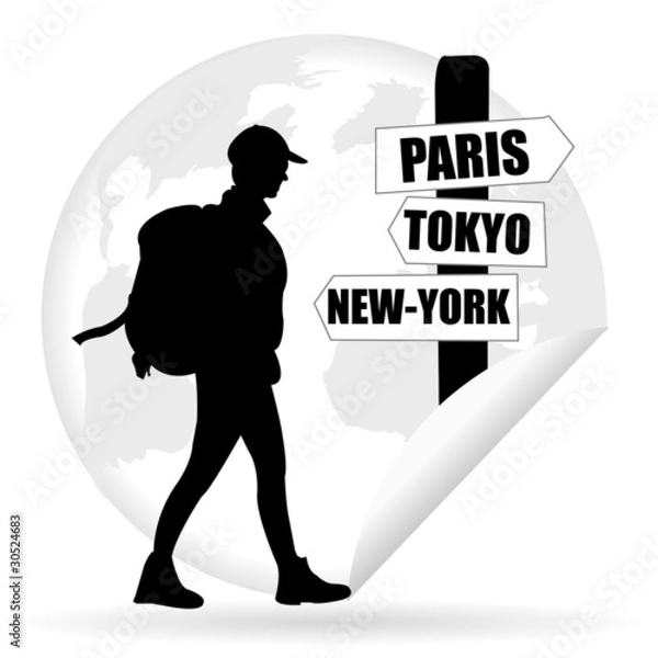 Obraz icône voyageur