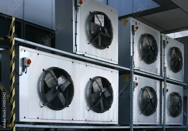 Fototapeta industrial air conditioning