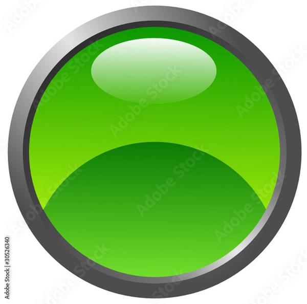 Obraz Blank web button