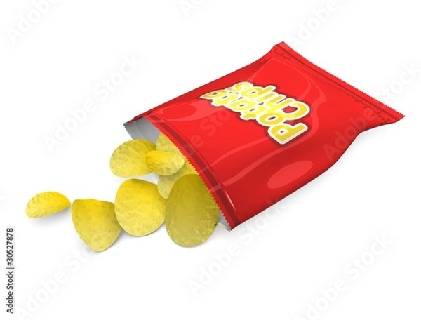 Obraz Potato chips