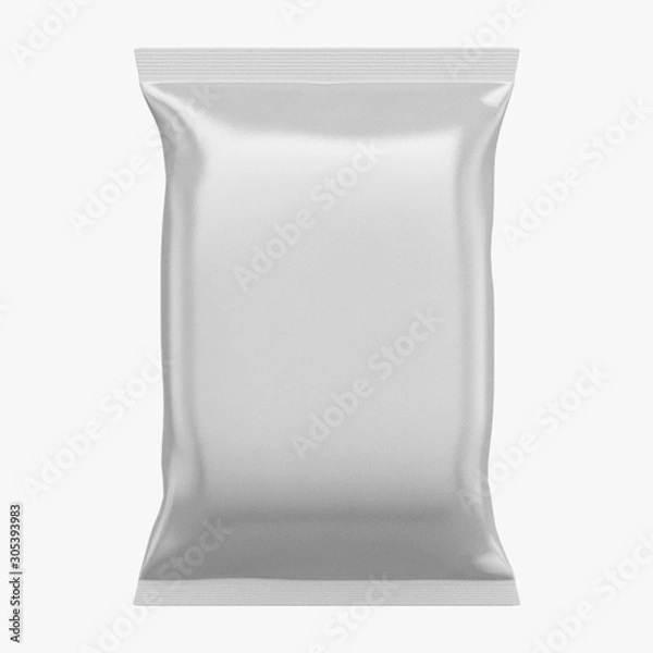 Obraz Chips Bag  Food Bag 3D Rendering