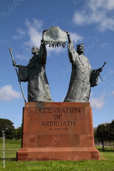 Fototapeta Declaration of Arbroath Monument