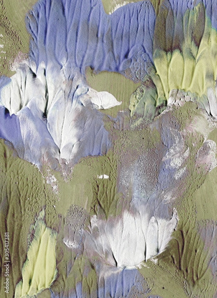 Obraz Abstract art background. Bright multi-colored texture. Modern Art. Stains of oil paint. Brush strokes of paint.