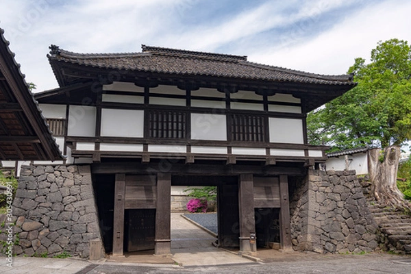 Fototapeta 長野 小諸城 三之門