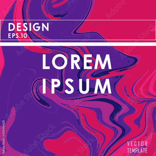 Fototapeta Poster Abstract Liquid