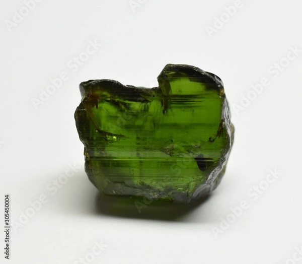 Obraz Tourmaline raw gemstones from Zambia