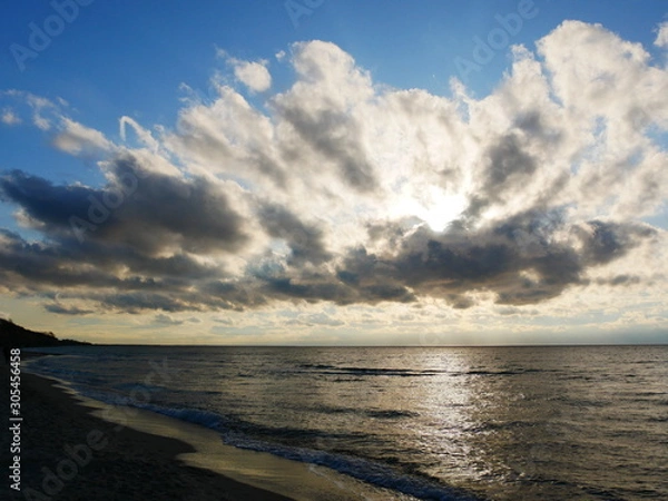 Obraz Meer und Wolken