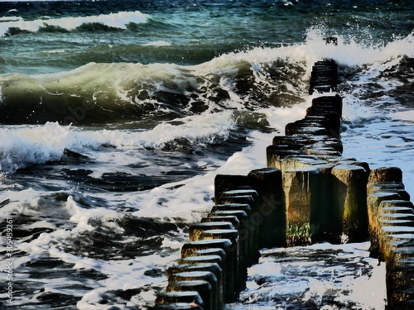 Obraz Aufbrausendes Meer