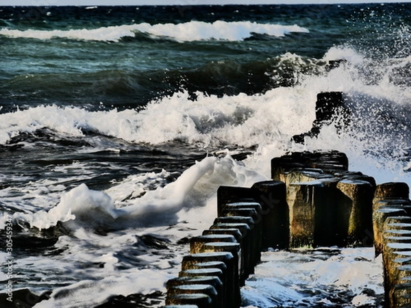 Obraz Aufbrausendes Meer