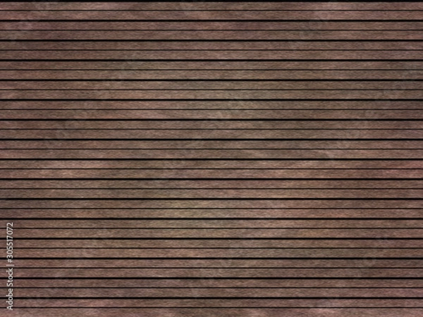 Fototapeta Wood texture background pattern. Dark hardwood planks surface of wooden board floor wall fence. Abstract timber decorative illustration.