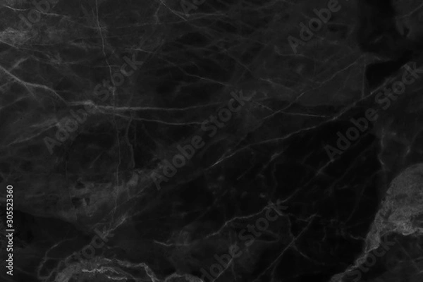 Fototapeta  Black marble texture pattern background with abstract line structure design for cover book or brochure, poster, wallpaper background or realistic business