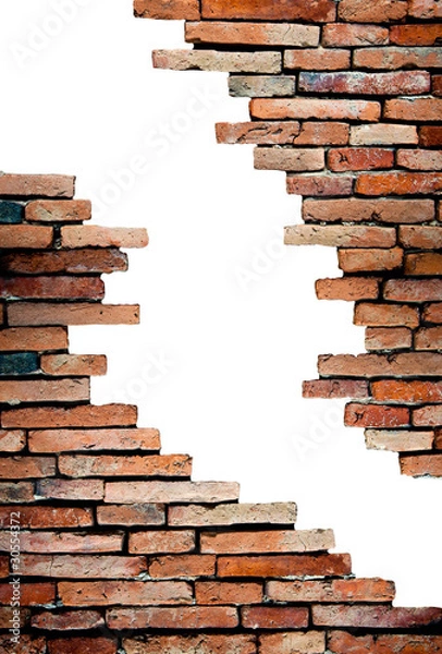 Obraz porous wall for background