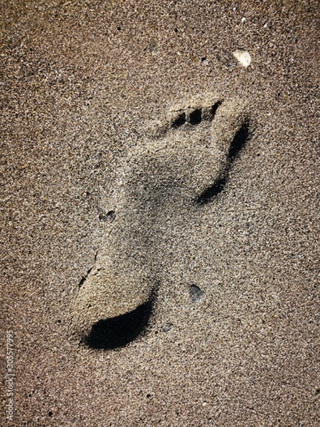 Obraz Huellas en la playa