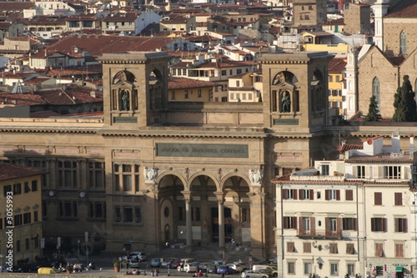 Obraz firenze - biblioteca nazionale