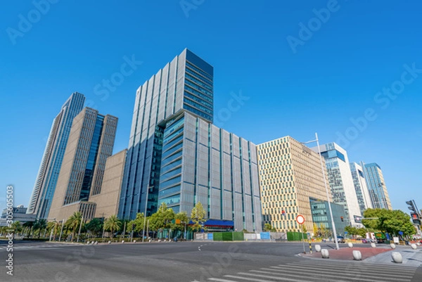 Obraz Ningbo City Modern Architecture Landscape