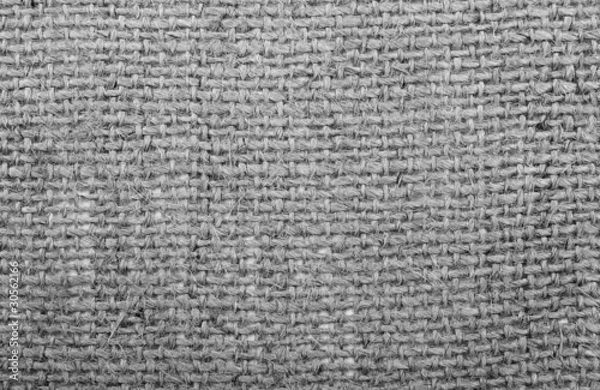 Fototapeta Black linen background , macro.