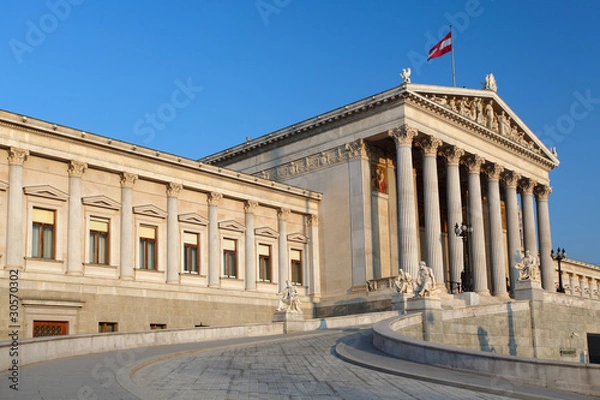 Obraz Austrian Parliament in Vienna