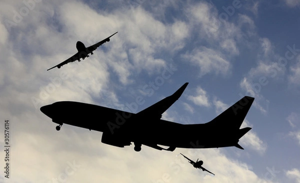 Obraz busy airspace