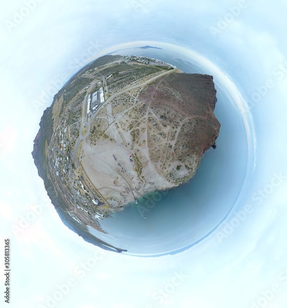 Obraz shell on white background