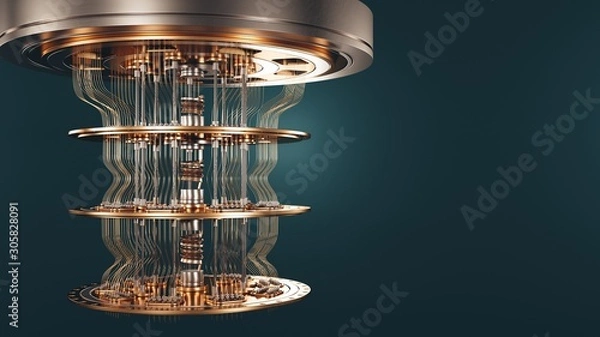 Fototapeta quantum computer