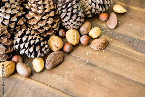 Obraz Christmas concept composition.