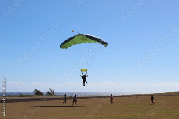 Fototapeta Parachute Man