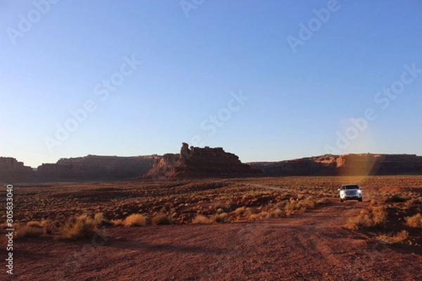 Obraz Desert Car Commercial