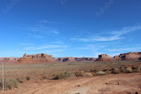 Fototapeta Desert Road Utah