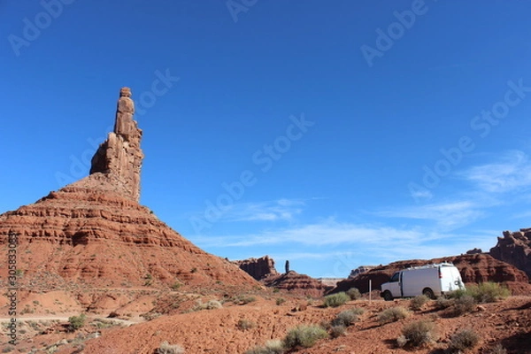 Fototapeta Van Life Utah