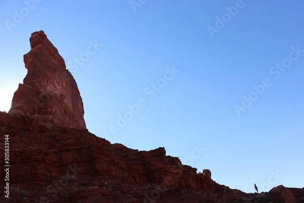Obraz Desert Cliff Shadow