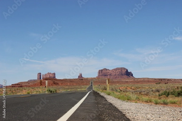 Fototapeta Monument Valley Road
