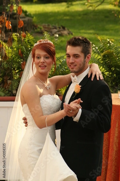 Obraz bride and groom