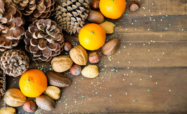 Obraz Christmas concept composition.