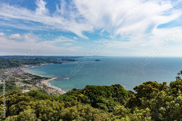 Fototapeta 入り江と海