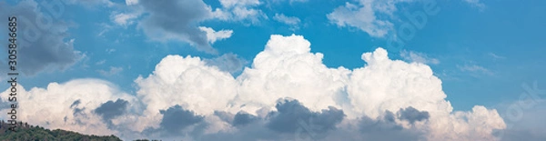 Obraz 積乱雲パノラマ