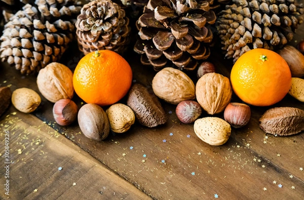 Obraz Christmas concept composition.