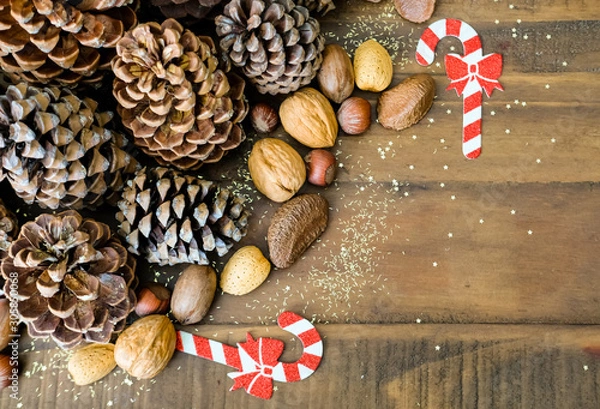 Obraz Christmas concept composition.