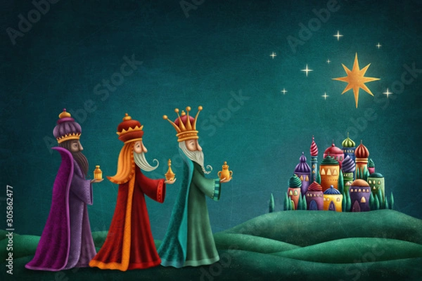 Obraz Biblijni Mędrcy