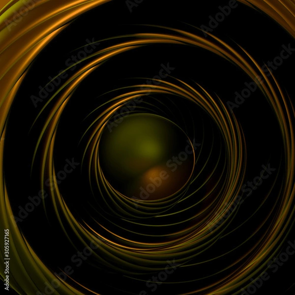 Fototapeta Geometric background. 3d illustration, 3d rendering.