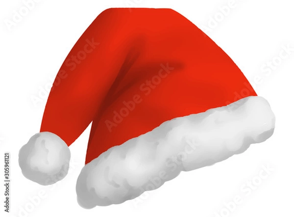 Obraz Santa claus hat