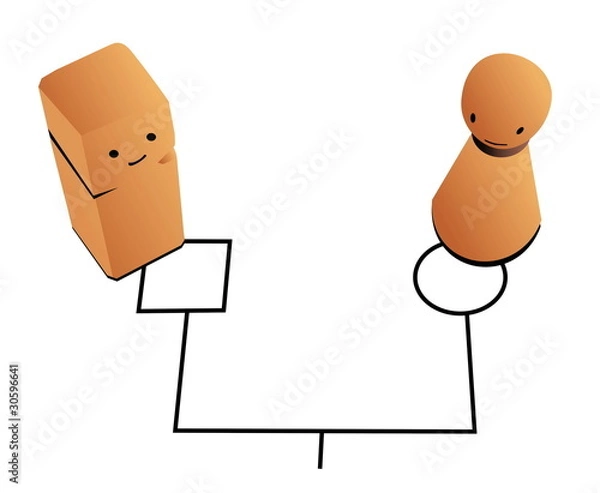 Fototapeta Genogramm