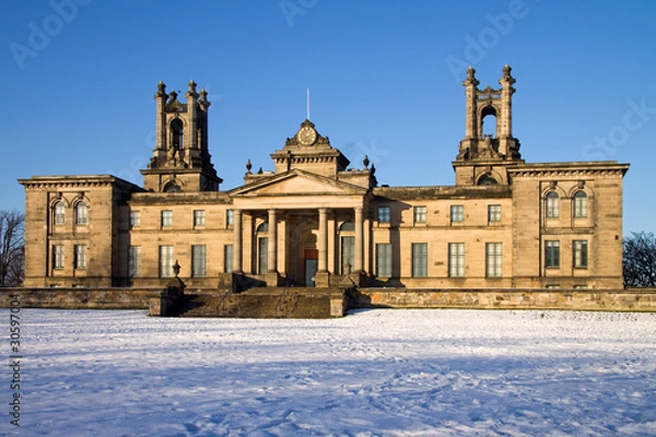 Fototapeta Dean Gallery Edinburgh In Snow