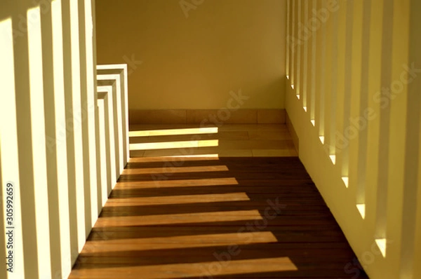 Fototapeta Lights and Shadow stripes