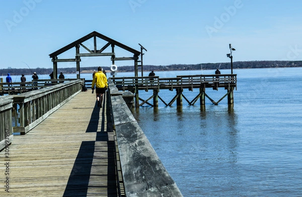 Obraz Wooden Pier