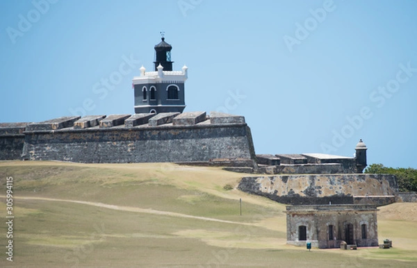 Obraz Morro castle, Old San Juan