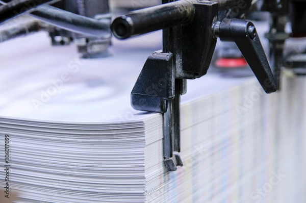 Obraz Offset printing stack