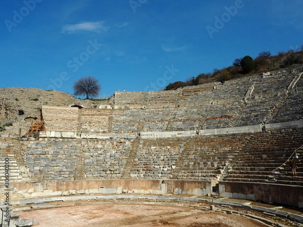 Fototapeta Turkey、トルコ旅行、トルコ、呂公、世界遺産、遺跡、カッパドキア、海、猫、船、気球、大劇場、エフェス、エフェソス、