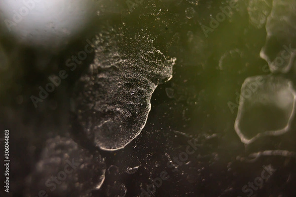 Obraz water drop stain on window