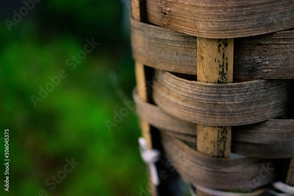 Obraz tiki torch closeup 